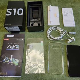 Samsung Galaxy S10 本体備品セット(simロック解除済)