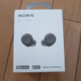 新品未使用 SONY イヤホン WF-C710N ブラック