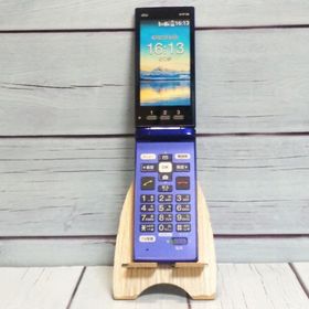 au 京セラ かんたんケータイ KYF38 ロイヤルブルー 955