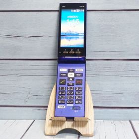 au 京セラ かんたんケータイ KYF38 ロイヤルブルー 353