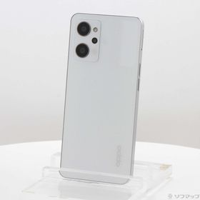 (中古)OPPO OPPO Reno9 A 128GB ムーンホワイト YMOPRENO9A Y!mobile SIMフリー(262-ud)
