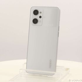 (中古)OPPO OPPO Reno9 A 128GB ムーンホワイト YMOPRENO9A Y!mobile SIMフリー(352-ud)