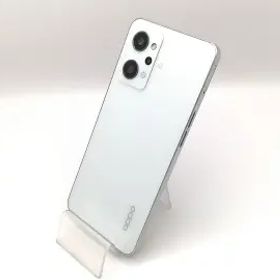 【中古】Oppo ymobile 【SIMフリー】 OPPO Reno9 A ムーンホワイト 8GB 128GB A301OP【新橋烏森通り】保証期間１ヶ月【ランクB】