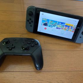 Nintendo Switch 本体 グレー プロコントローラー付き