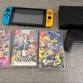Nintendo Switch 初期型 ソフト3本 プロコン付
