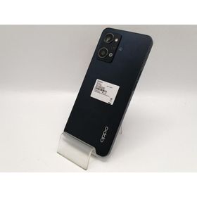 【中古】Oppo ymobile 【SIMフリー】 OPPO Reno7 A スターリーブラック 6GB 128GB A201OP【DS秋葉】保証期間１ヶ月【ランクA】