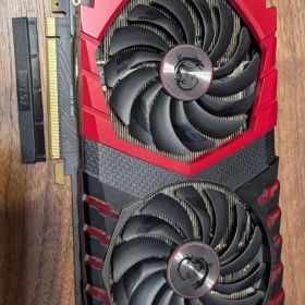 【動作品】MSI GeForce GTX 1080 GAMING X 8G 本体