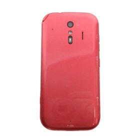 ドコモ docomo F-42A らくらくスマートフォン 携帯電話 本体 Android 初期化・動作確認済 赤 レッド ■GY18 /MQ