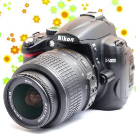 ニコン Nikon D5000☆動画もOK❗☆スマホに送れる！☆可動モニター