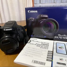 6000値引中Canon PowerShot SX70 HS カバ-付4000円