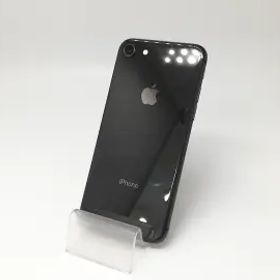 【中古】Apple au 【SIMロック解除済み】 iPhone 8 64GB スペースグレイ MQ782J/A【福岡天神】保証期間１ヶ月【ランクB】