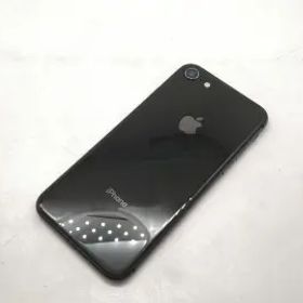 【中古】Apple au 【SIMロック解除済み】 iPhone 8 64GB スペースグレイ MQ782J/A【宇田川】保証期間１ヶ月【ランクC】