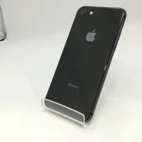 【中古】Apple au 【SIMロック解除済み】 iPhone 8 64GB スペースグレイ MQ782J/A【浜松駅前】保証期間１ヶ月【ランクB】