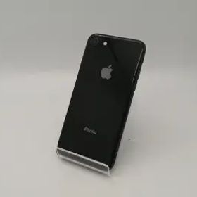 【中古】Apple au 【SIMロック解除済み】 iPhone 8 64GB スペースグレイ MQ782J/A【DS秋葉】保証期間１ヶ月【ランクB】