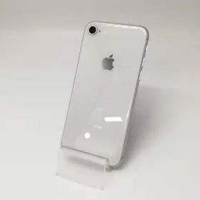 【中古】Apple au 【SIMロック解除済み】 iPhone 8 64GB シルバー MQ792J/A【福岡天神】保証期間１ヶ月【ランクC】