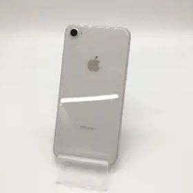 【中古】Apple au 【SIMロック解除済み】 iPhone 8 64GB シルバー MQ792J/A【福岡天神】保証期間１ヶ月【ランクC】