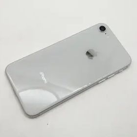 【中古】Apple SoftBank 【SIMロック解除済み】 iPhone 8 64GB シルバー MQ792J/A【宇田川】保証期間１ヶ月【ランクB】