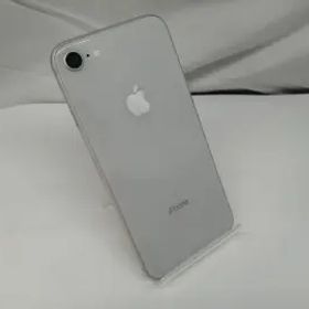 【中古】Apple au 【SIMロック解除済み】 iPhone 8 64GB シルバー MQ792J/A【札幌】保証期間１週間【ランクC】