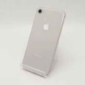 【中古】Apple au 【SIMロック解除済み】 iPhone 8 64GB シルバー MQ792J/A【大須アメ横】保証期間１ヶ月【ランクC】