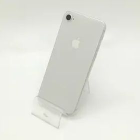 【中古】Apple au 【SIMロック解除済み】 iPhone 8 64GB シルバー MQ792J/A【静岡】保証期間１ヶ月【ランクB】