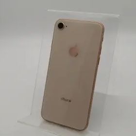 【中古】Apple docomo 【SIMロック解除済み】 iPhone 8 64GB ゴールド MQ7A2J/A【大須2】保証期間１ヶ月【ランクC】