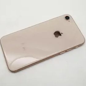 【中古】Apple docomo 【SIMロック解除済み】 iPhone 8 64GB ゴールド MQ7A2J/A【宇田川】保証期間１ヶ月【ランクC】