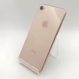 【中古】Apple au 【SIMロック解除済み】 iPhone 8 64GB ゴールド MQ7A2J/A【三宮センター】保証期間１ヶ月【ランクB】