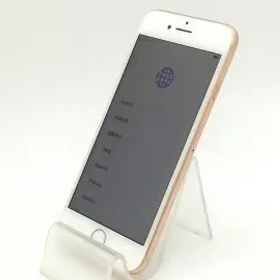 【中古】Apple docomo 【SIMロック解除済み】 iPhone 8 64GB ゴールド MQ7A2J/A【静岡】保証期間１ヶ月【ランクB】