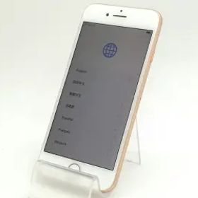 【中古】Apple SoftBank 【SIMロック解除済み】 iPhone 8 64GB ゴールド MQ7A2J/A【静岡】保証期間１ヶ月【ランクC】