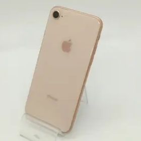 【中古】Apple docomo 【SIMロック解除済み】 iPhone 8 64GB ゴールド MQ7A2J/A【静岡】保証期間１ヶ月【ランクC】