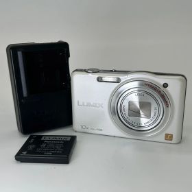 Panasonic LUMIX DMC-SZ7 ホワイト デジカメ 動作確認済