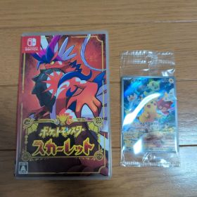 Switch ポケットモンスター スカーレット ピカチュウ プロモカード付