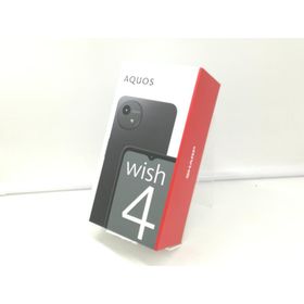 【未使用】SHARP SoftBank 【SIMフリー】 AQUOS wish4 ブラック 4GB 64GB A403SH (法人向けモデル)【博多】保証期間３ヶ月