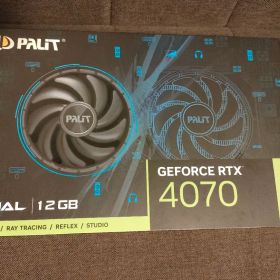 Palit GeForce RTX 4070 DUAL 12GB 本体