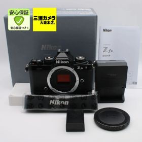[ほぼ新品 | S数2,470回] Nikon Zfc ボディ ブラック ミラーレス一眼カメラ APS-C #096VV0704