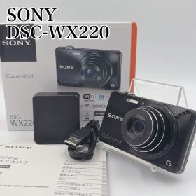 SONY Cyber-shot DSC-WX220 ブラック 訳あり 動作確認済