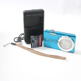 カシオ CASIO EXILIM EX-ZS25 ブルー コンパクトデジタルカメラ