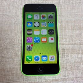 ジャンク ソフトバンク iPhone 5c グリーン 16GB