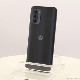 〔中古〕Motorola(モトローラ) moto g52j 5G 128GB インクブラック PATM0000JP SIMフリー〔377-ud〕
