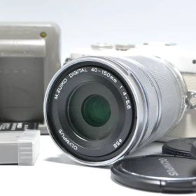 ■【美品】オリンパス OLYMPUS PEN E-PL7 40-150mm 望遠レンズキット ミラーレス一眼 シャッターカウント 3015回