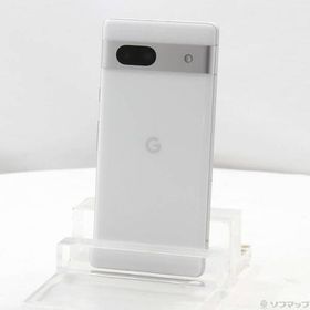 〔中古〕GOOGLE(グーグル) Google Pixel 7a 128GB スノー GA04274-JP docomo SIMフリー〔349-ud〕