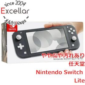 [bn:17] 任天堂 Nintendo Switch Lite(ニンテンドースイッチ ライト) HDH-S-GAZAA グレー 本体いたみ 元箱あり
