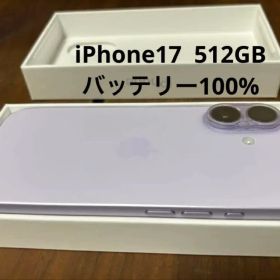 iPhone 17 512GB バッテリー100% 超美品Apple store