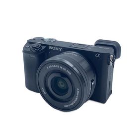 SONY◆デジタル一眼カメラ α6400 ILCE-6400Y ダブルズームレンズキット [ブラック]
