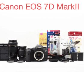 Canon EOS 7D Mark II 標準&望遠ダブルレンズセット