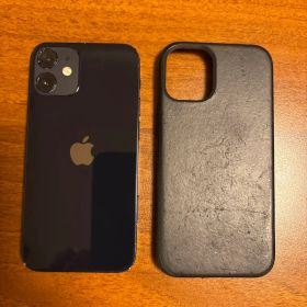 Apple iPhone 12 mini ブラック ケース付き