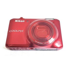 Nikon デジタルカメラ COOLPIX S6400 タッチパネル液晶 光学12倍ズーム グロッシーレッド S6400RD