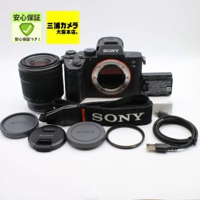 [極上品 | S数6,050回] SONY α7III ズームレンズキット SEL2870 ブラック ILCE-7M3K フルサイズ ミラーレス一眼カメラ #096VV0709