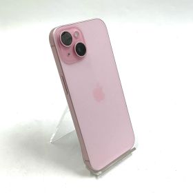 【全額返金保証】【最速発送】 iPhone 15 128GB ピンク SIMフリー 美品 動作確認済 87%