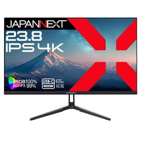 JAPANNEXT 23.8インチ IPSパネル搭載 4K(3840x2160)解像度 液晶モニター JN-IPS238U-C6 HDMI Displ
